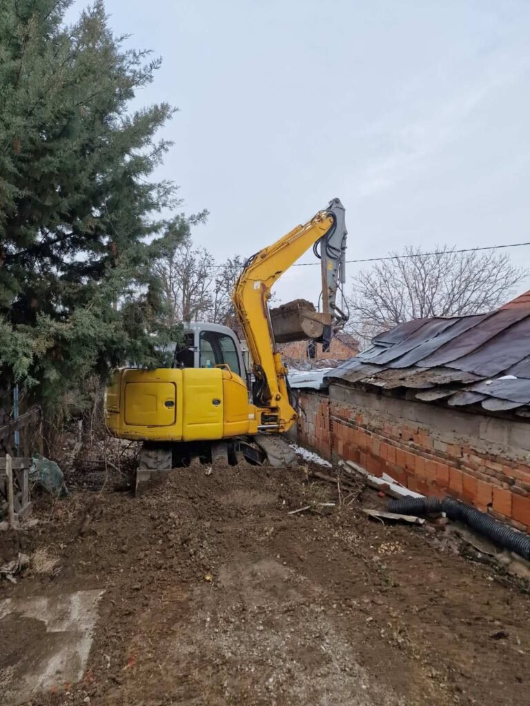 Почеток на градежните работи на крак 3 на улица Јане Сандански во нас.Стопанство!